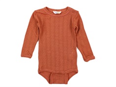 Joha body natur merino wool/silk with laces